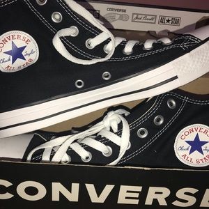 All Star Black Converse Unisex Sneakers